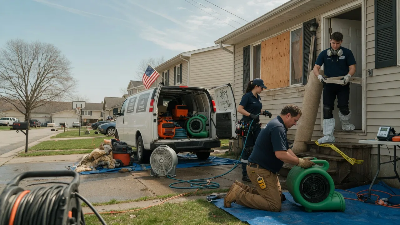 Water Damage Restoration in Bloomfield, IA near me